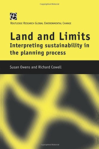 Land and Limits Interpreting Sustainability in the Planning Process [Paperback]