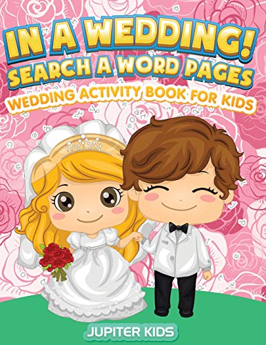 In a Wedding Search a Word Pages  Wedding Activity Book for Kids [Paperback]
