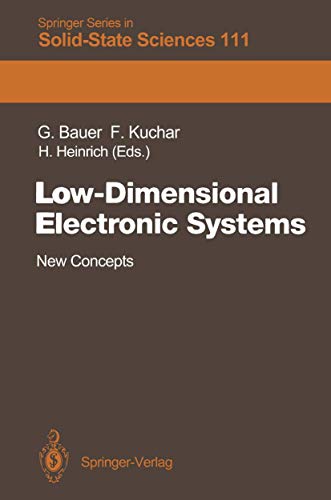 Low-Dimensional Electronic Systems New Concepts [Paperback]