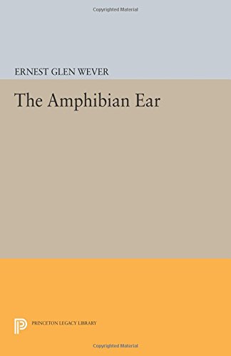 The Amphibian Ear [Paperback]
