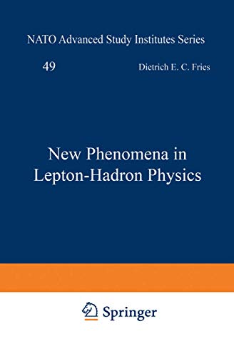 New Phenomena in Lepton-Hadron Physics [Paperback]
