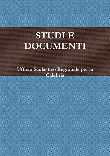 Studi e Documenti [Paperback]