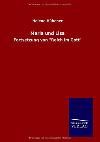 Maria Und Lisa (german Edition) [Hardcover]