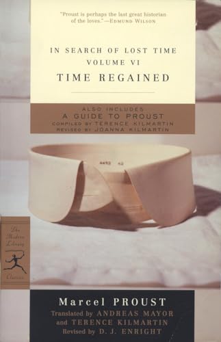 In Search of Lost Time, Volume VI Time Regained [Paperback]