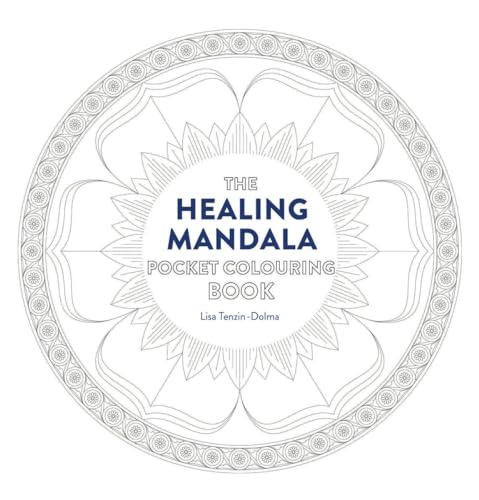 Healing Mandala Pocket Coloring Book 26 Inspiring Designs for Mindful Meditatio [Paperback]