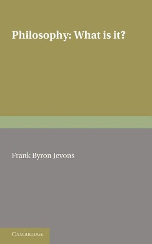 Philosophy What Is It [Paperback]