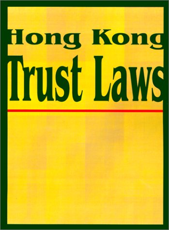 Hong Kong Trust Laws [Paperback]