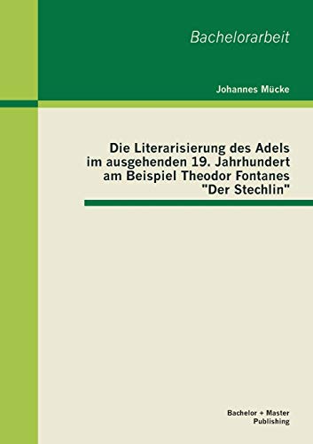 Die Literarisierung Des Adels Im Ausgehenden 19. Jahrhundert Am Beispiel Theodor [Paperback]