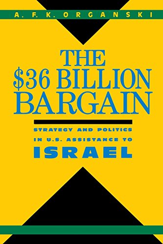 The 36 Billion Bargain U.S. Aid to Israel and American Public Opinion [Paperback]