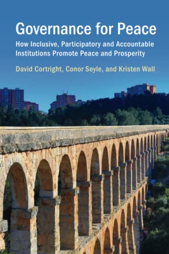 Governance for Peace How Inclusive, Participatory and Accountable Institutions  [Paperback]