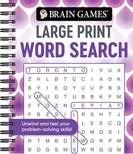 Brain Games - Large Print Word Search (Swirls) [Unknown]
