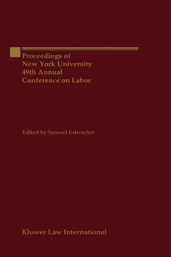 Proceeding of New York University, 49th Annual Conference on Labor [Hardcover]