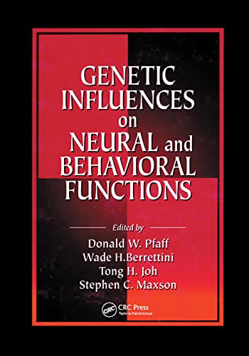 Genetic Influences on Neural and Behavioral Functions [Paperback]
