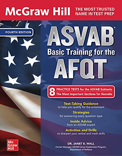 McGraw Hill ASVAB Basic Training for the AFQT, Fourth Edition [Paperback]
