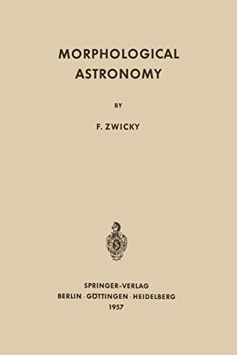 Morphological Astronomy [Paperback]