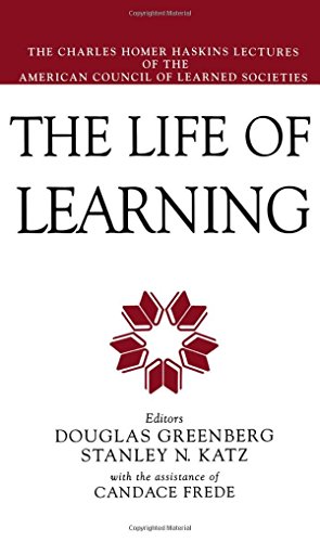The Life of Learning [Hardcover]