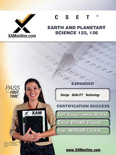CSET Earth and Planetary Science 122, 126 Teacher Certification Test Prep Study  [Paperback]
