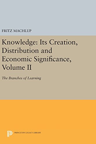 Knowledge Its Creation, Distribution and Economic Significance, Volume II The  [Hardcover]
