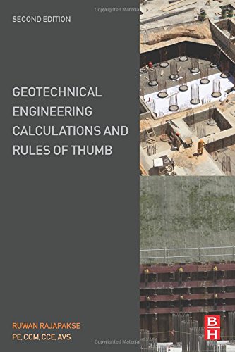 Geotechnical Engineering Calculations and Rules of Thumb [Paperback]