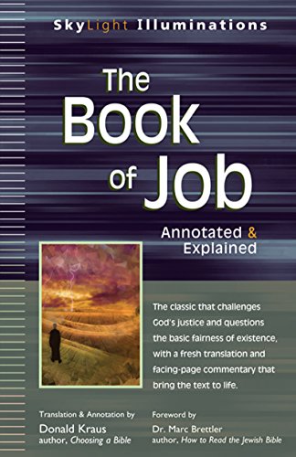 The Book of Job Annotated &amp Explained [Hardcover]