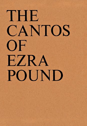 The Cantos Of Ezra Pound (new Directions Books) [Hardcover]
