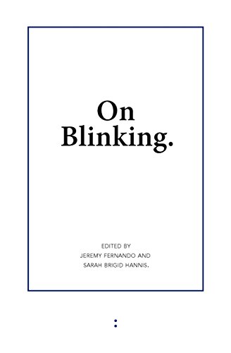 On Blinking [Paperback]