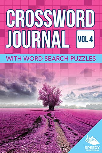 Crossword Journal Vol 4 with Word Search Puzzles [Paperback]