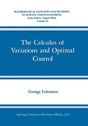 The Calculus of Variations and Optimal Control: An Introduction [Hardcover]