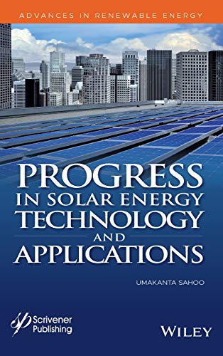 Progress in Solar Energy Technology and Applications [Hardcover]