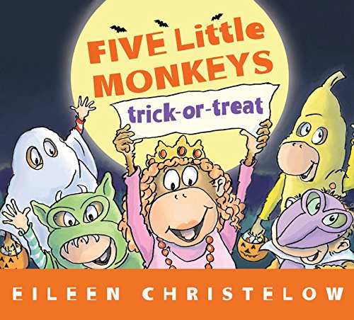 Five Little Monkeys Trick-or-Treat [Board book]