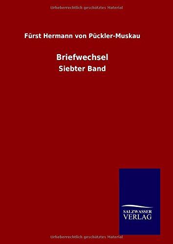 Briefwechsel (german Edition) [Hardcover]