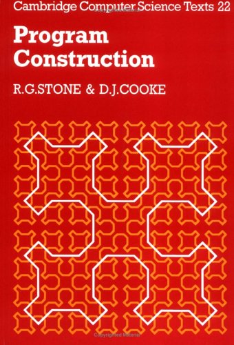 Program Construction [Paperback]