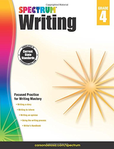 Spectrum Writing, Grade 4 [Paperback]
