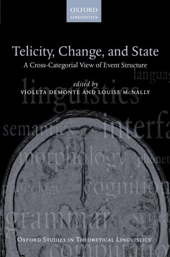 Telicity, Change, and State A Cross-Categorial View of Event Structure [Paperback]