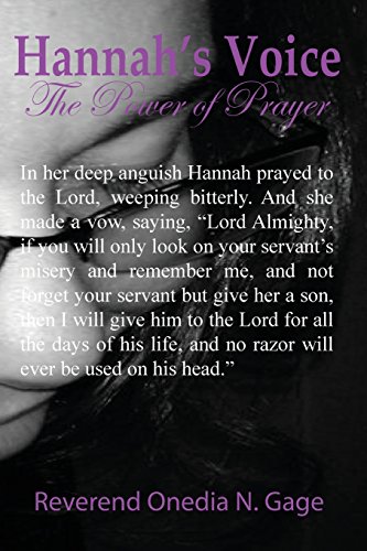 Hannah's Voice The Power Of Prayer [Paperback]