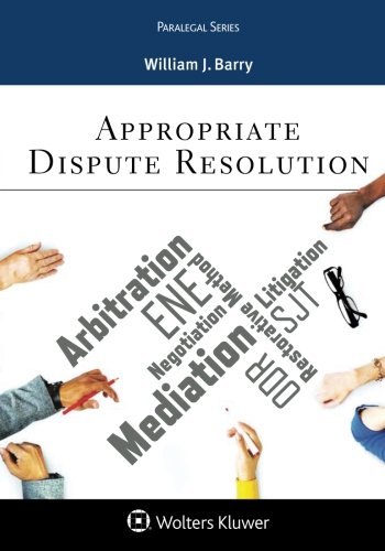 Appropriate Dispute Resolution (aspen Paralegal) [Paperback]