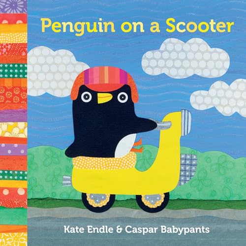 Penguin on a Scooter [Board book]