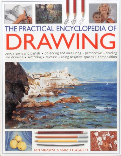 The Practical Encyclopedia of Drawing Pencils, pens and pastels - observing and [Paperback]