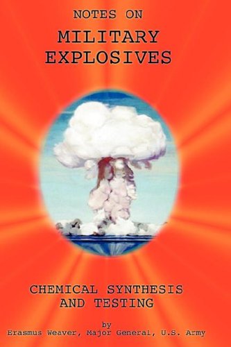 Military Explosives - Chemical Synthesis And Testing [Hardcover]