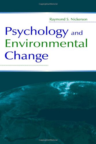 Psychology and Environmental Change [Paperback]
