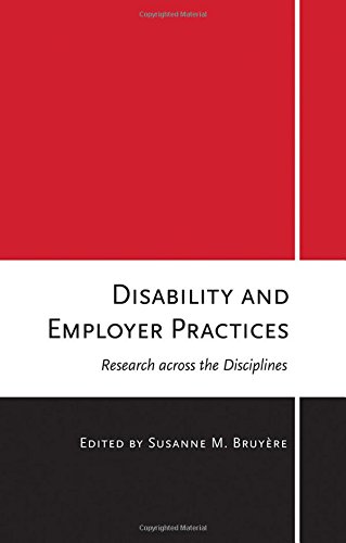 Disability And Employer Practices Research Across The Disciplines [Hardcover]