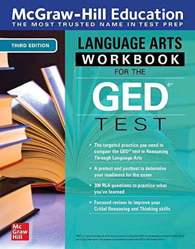McGraw-Hill Education Language Arts Workbook for the GED Test, Third Edition [Paperback]