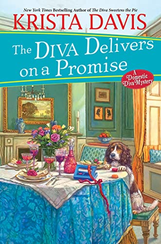 The Diva Delivers on a Promise A Deliciously Plotted Foodie Cozy Mystery [Hardcover]