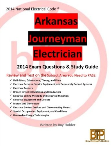 Arkansas 2014 Journeyman Electrician Study Guide [Paperback]