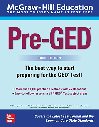 McGraw-Hill Education Pre-GED, Third Edition [Paperback]