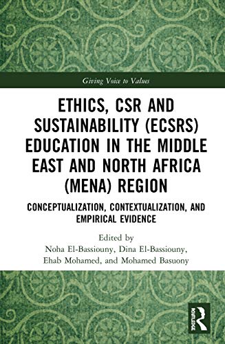 Ethics, CSR and Sustainability (ECSRS) Education in the Middle East and North Af [Hardcover]