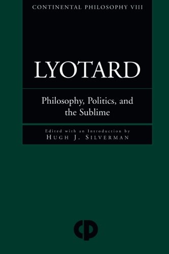 Lyotard Philosophy, Politics and the Sublime [Paperback]