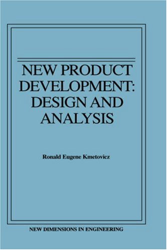 New Product Development Design and Analysis [Hardcover]