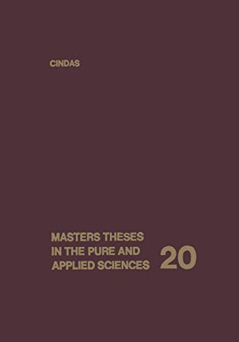 Masters Theses in the Pure and Applied Sciences Volume 20 Accepted by Colleges [Paperback]