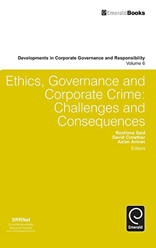 Ethics, Governance And Corporate Crime Challenges And Consequences (development [Hardcover]